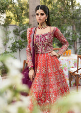 Chaandni By Gulaal Embroidered Net 4 Piece Unstitched Suit GL24CH D-01 SHABNAM